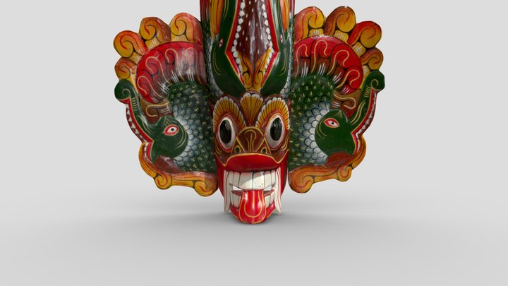 Masque Asiatique #1 3D Model