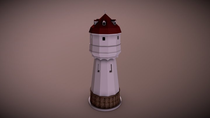 Wasserturm wiener neustadt 3D Model