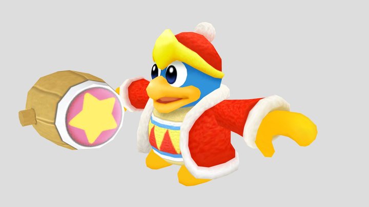 Kirby's Return to Dreamland - King Dedede – Free 3D Model STL