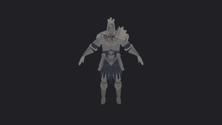 Court knight (Ashen knights: Foreshadow) 3D Model