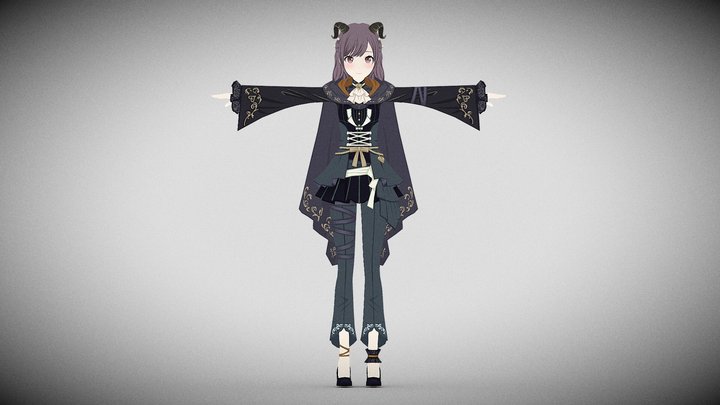 Seeking Cloak Ena – Free 3D Model STL