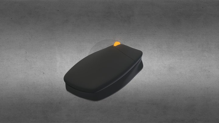 Simple computer mouse 3D Model