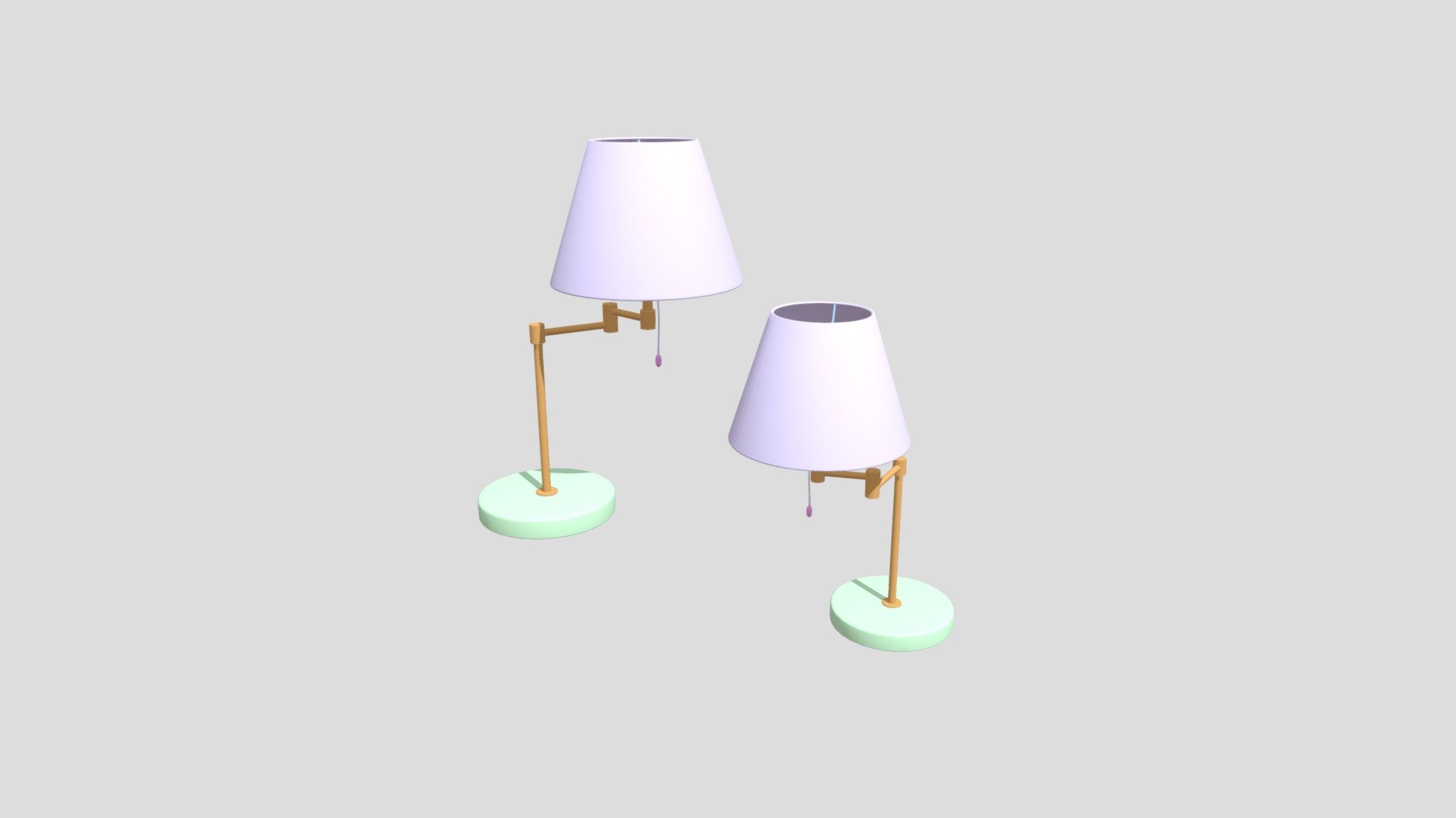 Настольная лампа 2480/1T Odeon Light - Download Free 3D model by fedomo ...