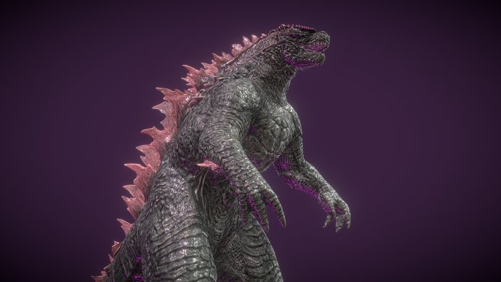 Evolved Godzilla 3D Model