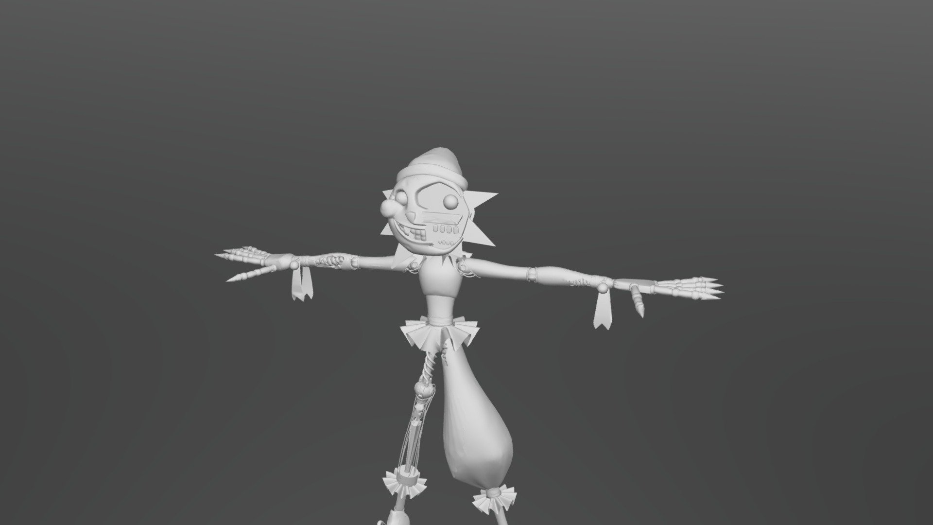 Ruin(re-rig and updated model)no textures - Download Free 3D model by ...