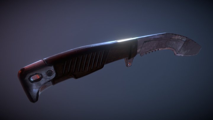 Kukri Blade 3D Model