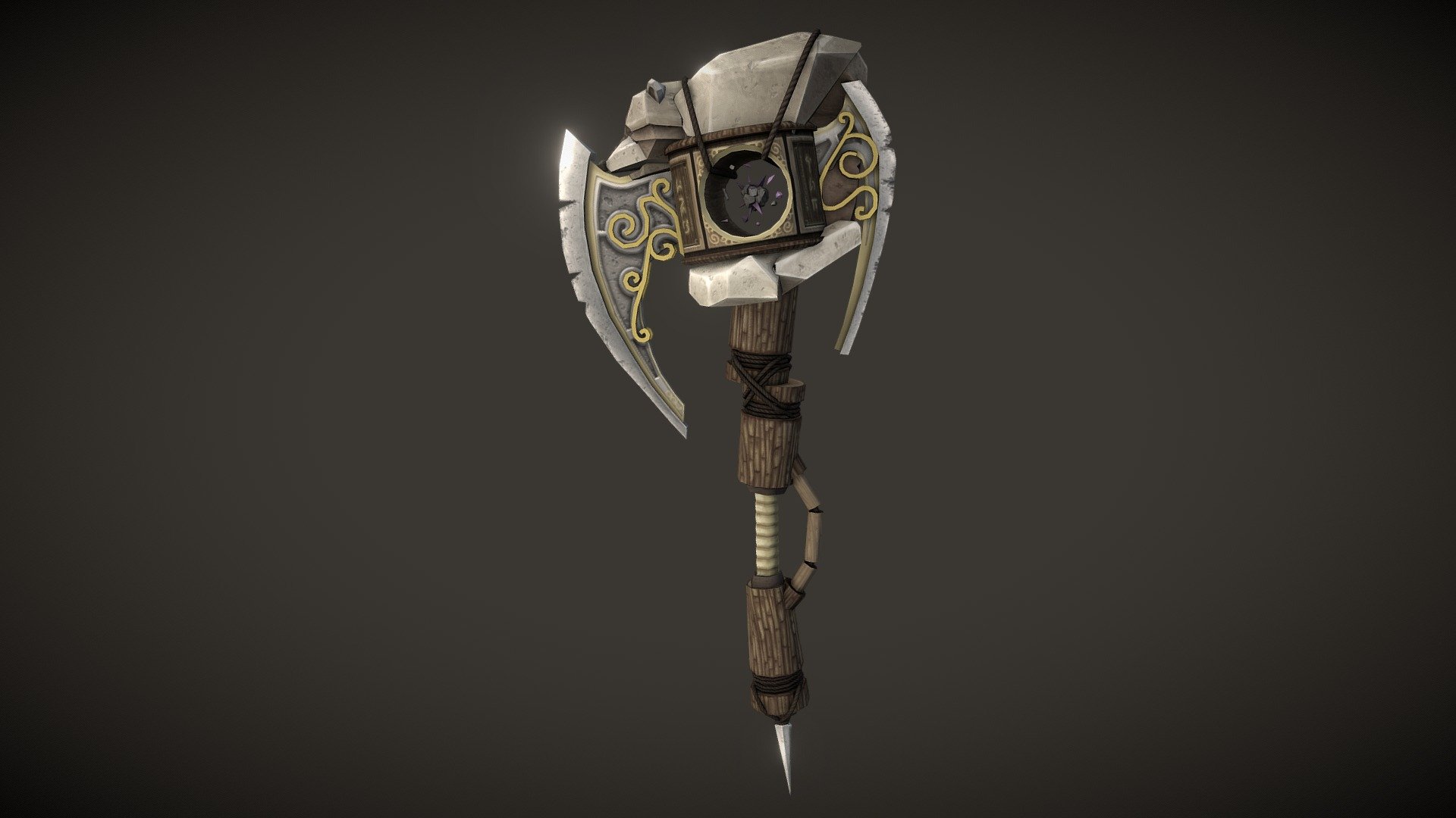 WOW - WeaponCraft - RaccoonAxe - 3D model by Jorden Van Valckenborgh ...