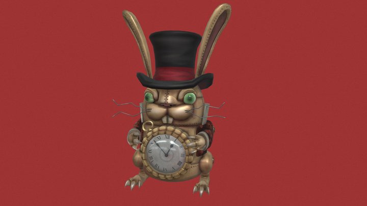 Alice: Madness Returns Rabbit Bomb 3D Model
