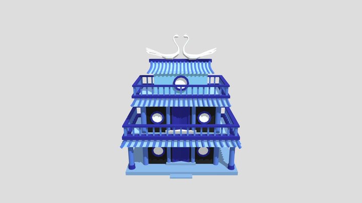 shrine 3D Model