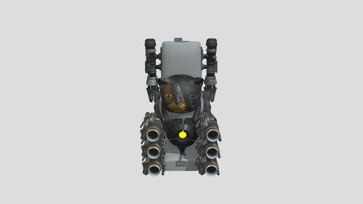 G-Barsik Cyborg (Skibidi Toilet, Gman, Fanmade) 3D Model
