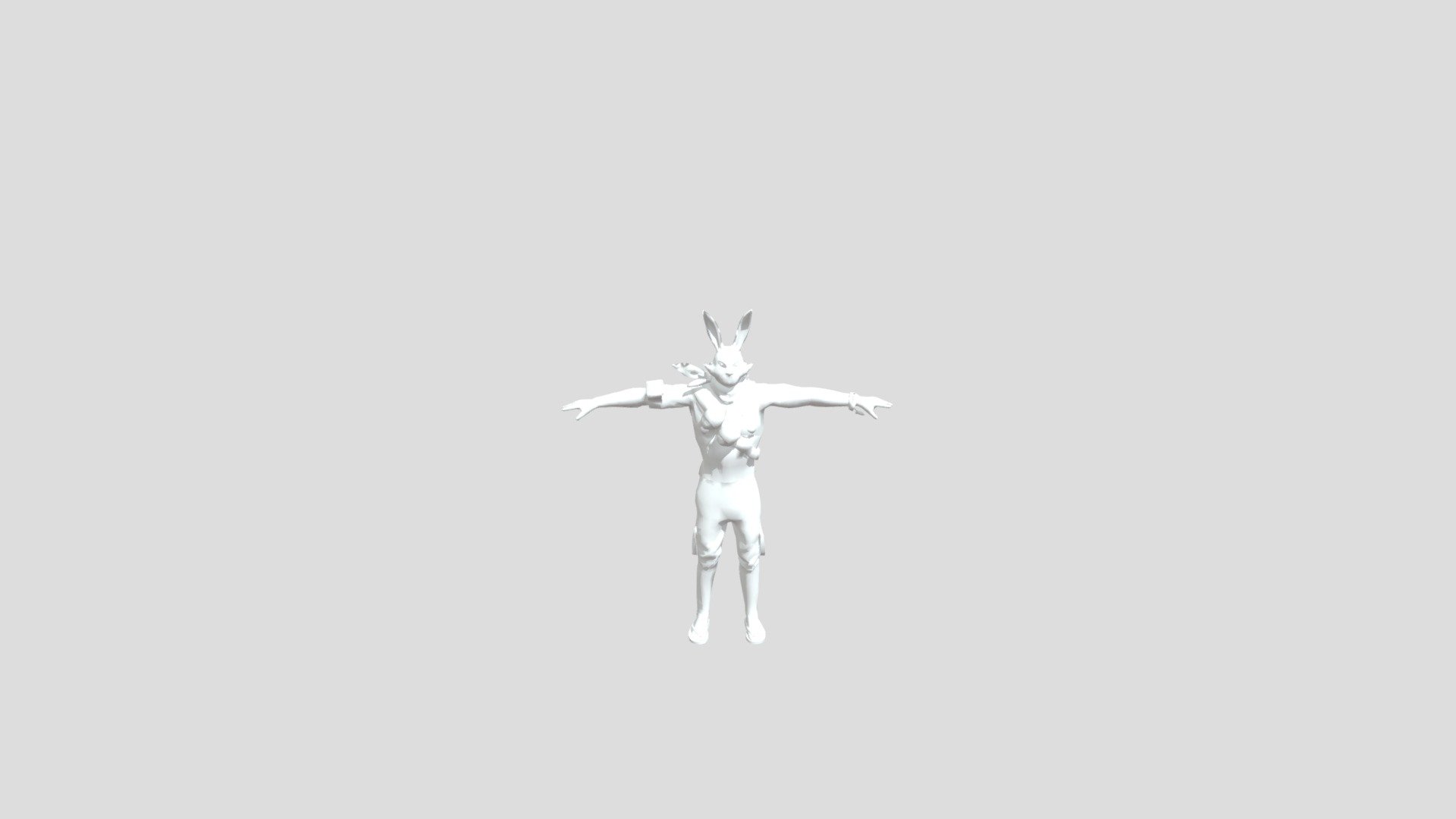 bunny bundle 3d model
