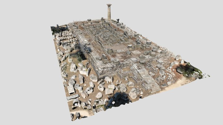 Temple of Zeus, Olympia 3D Model