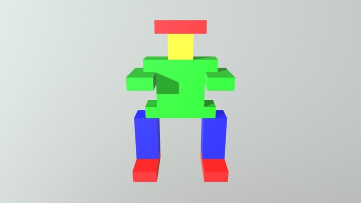 30 Roboter 3D Model