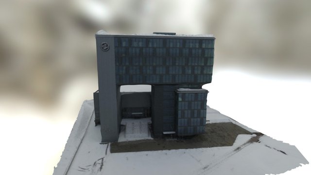 VGTU centriniai rūmai 3D Model