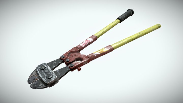 H.K.Porter Bolt Cutter | DAE GAP Assignment 2 3D Model