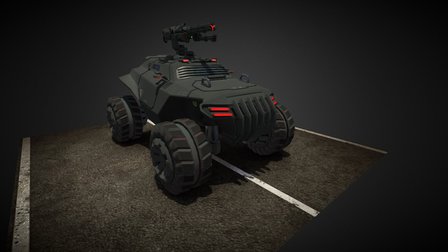 Military Prototype 3D Model