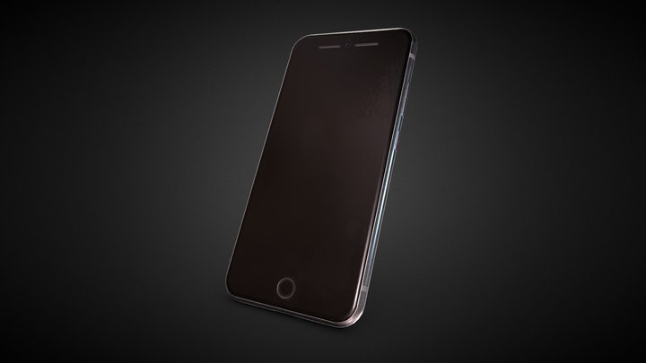 Generic Mobile Phone 3D Model