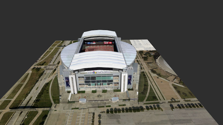 NRG Stadium 3D Model