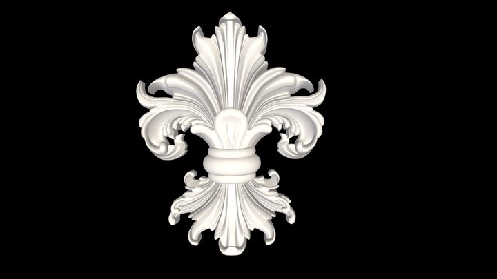 Royal Lily 3D Model