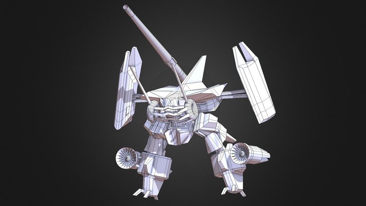 Hammerhead Artillery Unit 3D Model