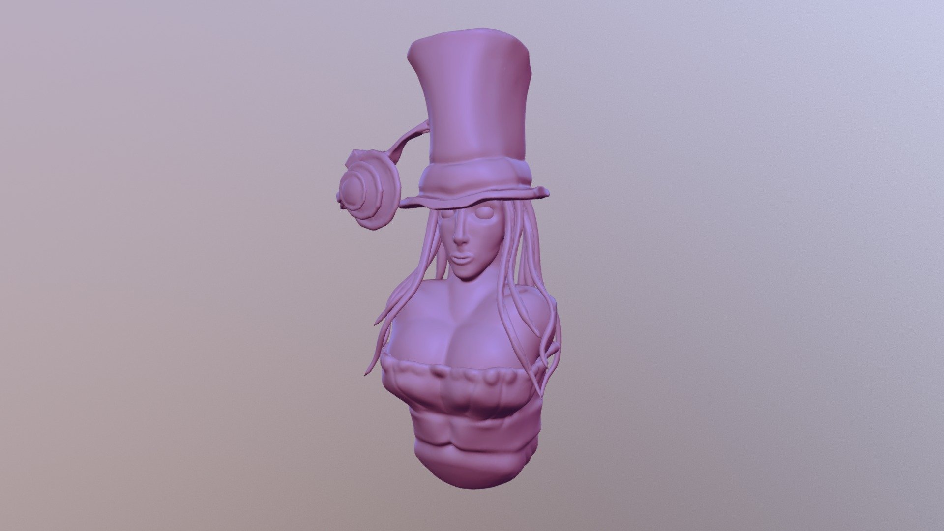 #SculptJanuary18 - Day 13: Punk