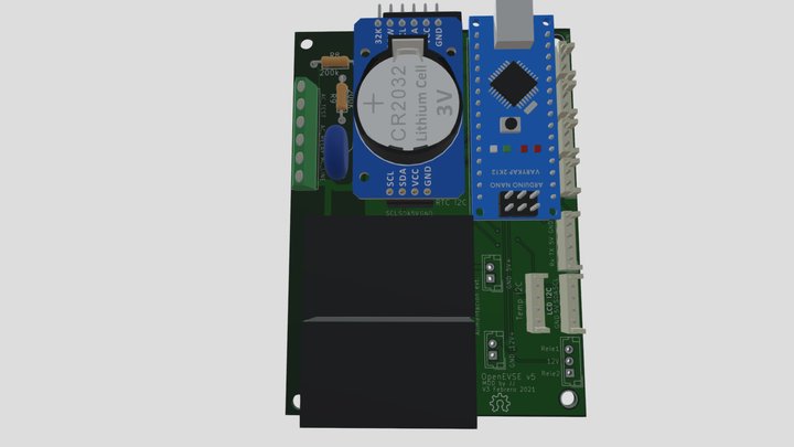 OpenEVSE_PLUS_v5_mod_by_JJ_V3_1 3D Model