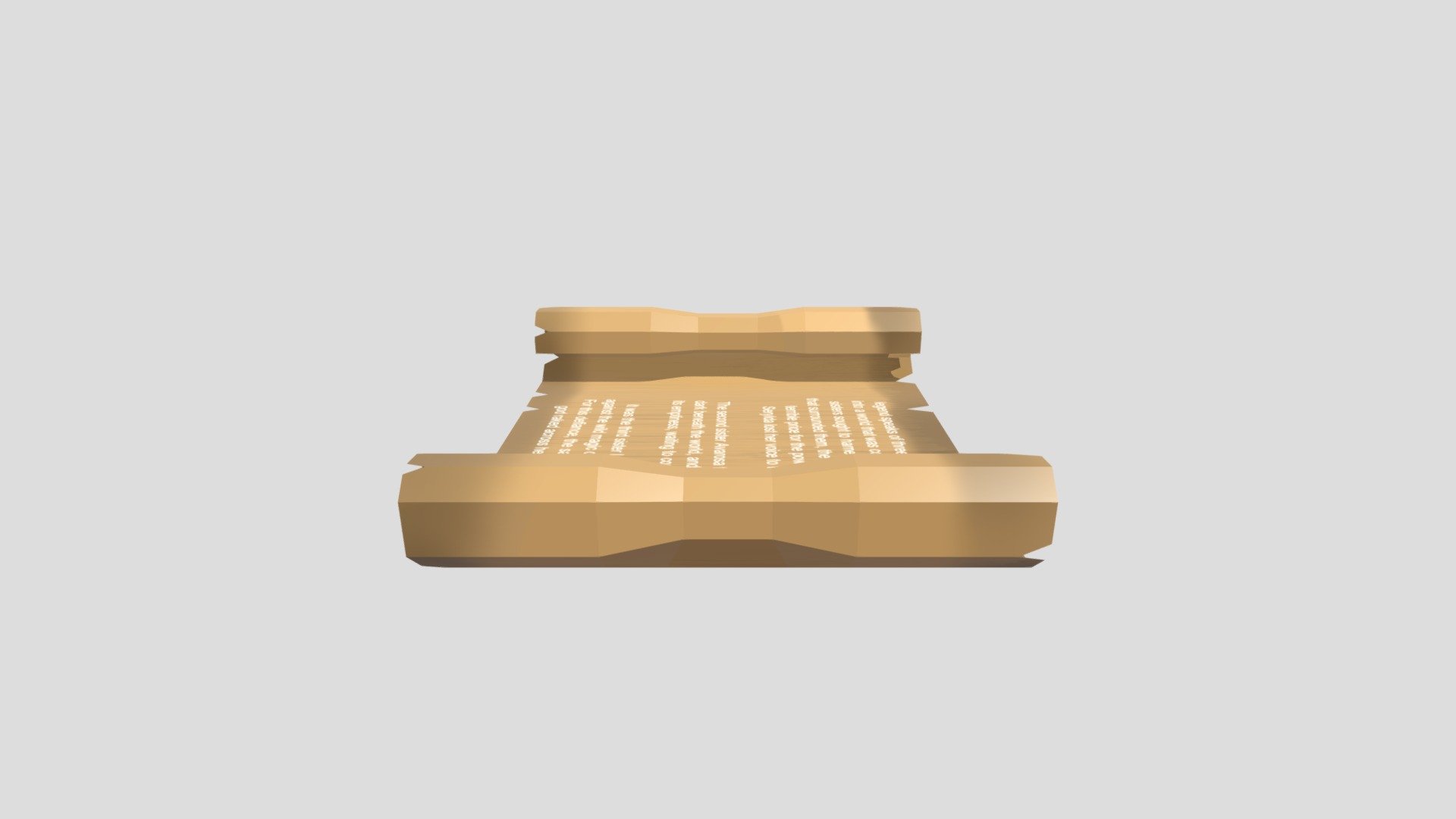 Scroll — Sketchfab embed 3D viewer