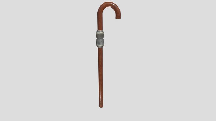 Cane Sword Project Finished 3D Model