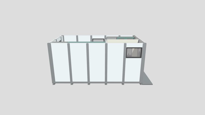 ModMini Wallplate Level 3D Model