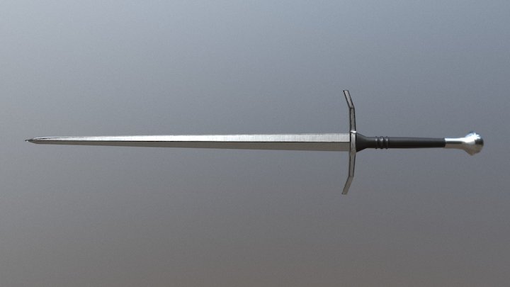 Longsword 3D Model