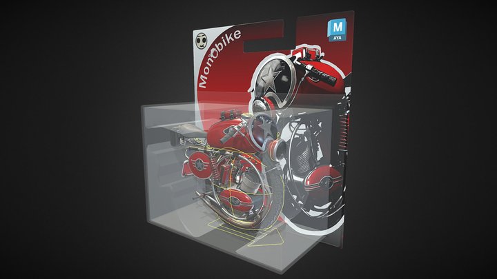 Toybox : Monobike rig 3D Model