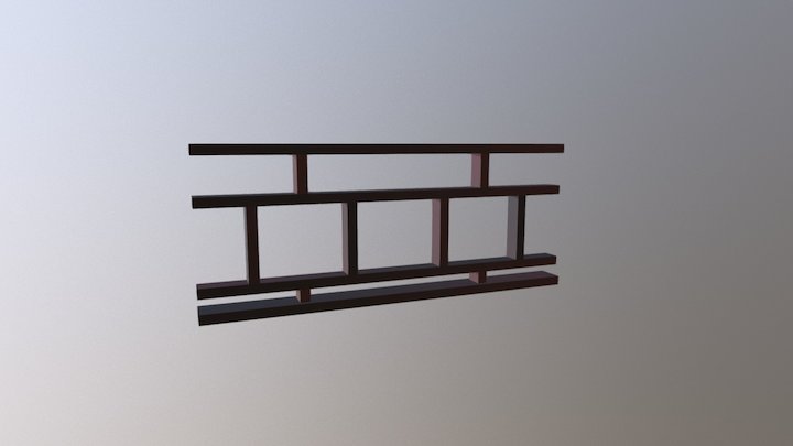 Railing Section 2 3D Model