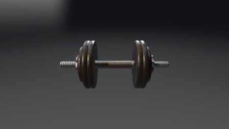 GPF1 Final Dumbbell 3D Model