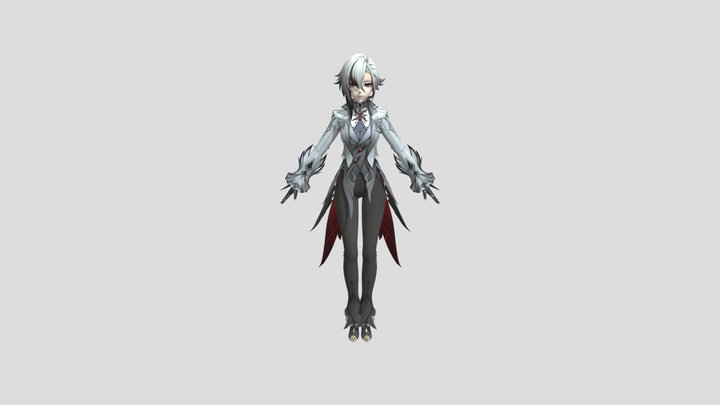 [Genshin Impact] Arlecchino – Modello 3D gratuito STL
