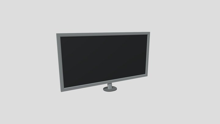 Simple TV 3D Model
