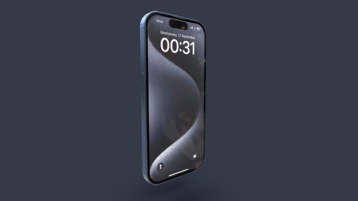 iPhone 15 Pro Max (blue titanium)