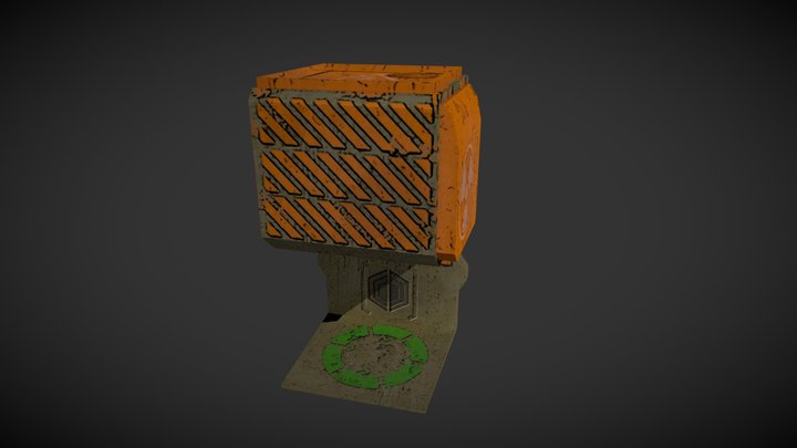 Droid charging station 3D Model