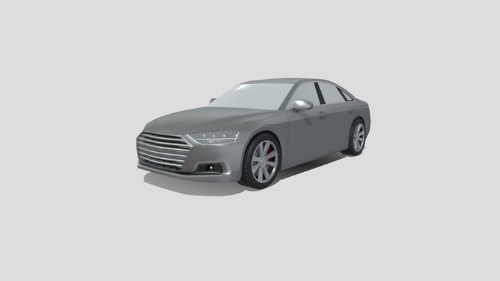 Low- Poly Car No. 1 3D Model