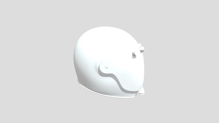 motorcycle helmet 3D Model