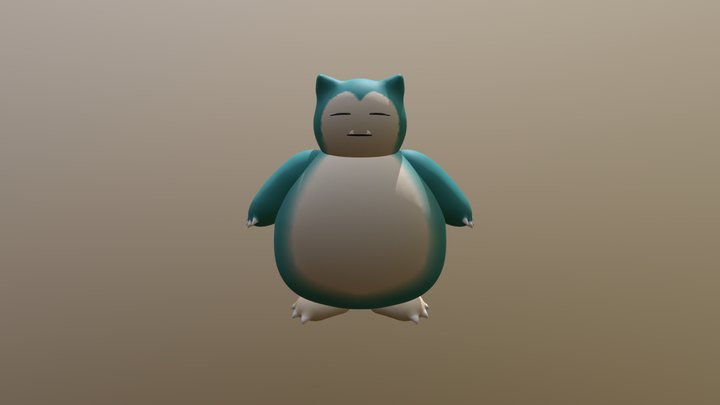 Snorlax 3D Model