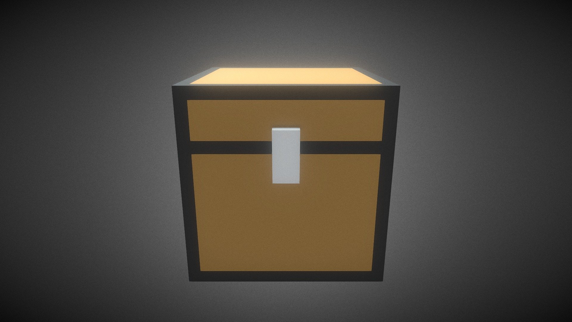 Low Poly Minecraft Chest Download Free 3D model by sanyokkk [d77bbf9] Sketchfab