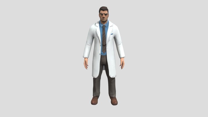 Labcoat 3D models - Sketchfab