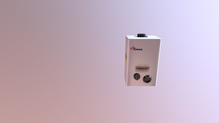 Boiler Lowpoly 3D Model