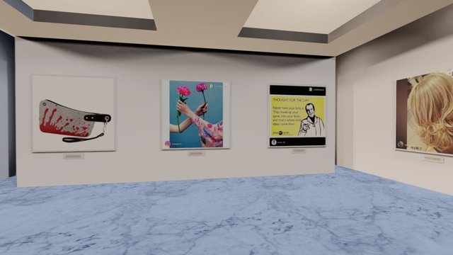 Instamuseum for @welfmshop 3D Model