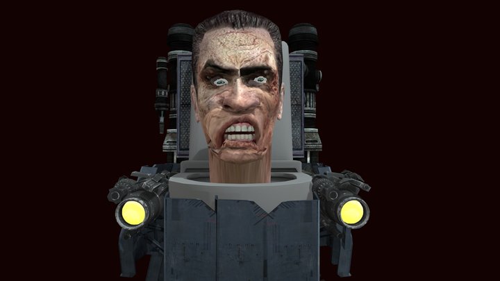 Broken Gman 3D Model