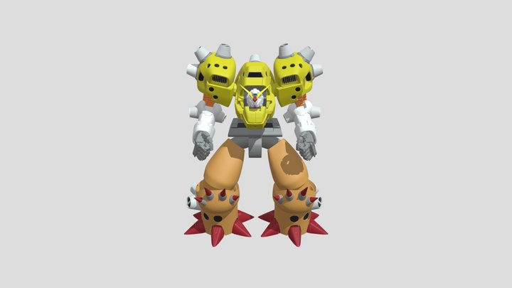 Ultimate Gundam 3D Model