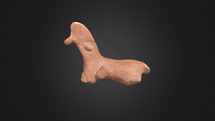 Horse and Rider Figurine (TC36) 3D Model