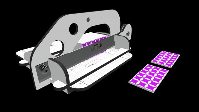 LC Mini Slicer in action: 3D animation 3D Model