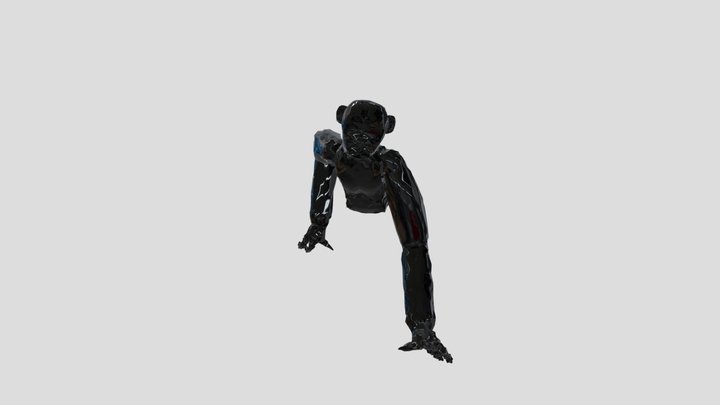 lethal ape 2 dark moster 3D Model