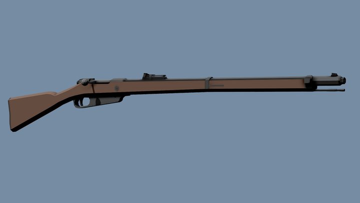 Low-Poly Gewehr 88